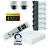 Combo 11 KIT 8 CAMARAS IP 4MP HIKVISION
