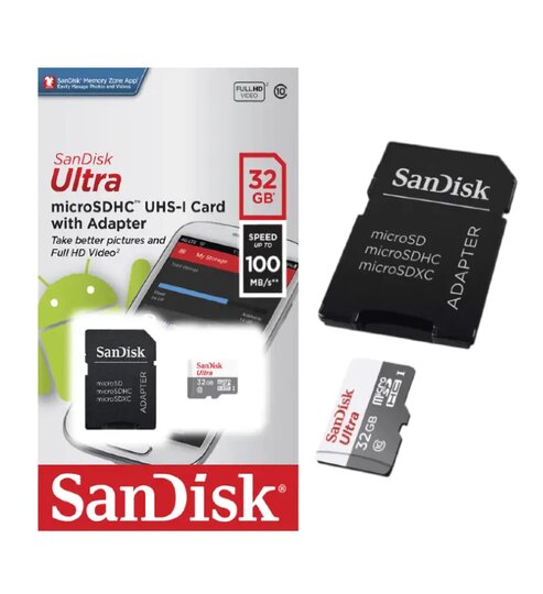 MEMORIA MICRO SD SANDISK CLASS10-32GB