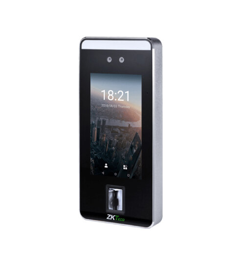 MULTIBIOMETRICO DE HUELLA Y ROSTRO CON PANTALLA/ SPEED FACE -V5 ZKTECO