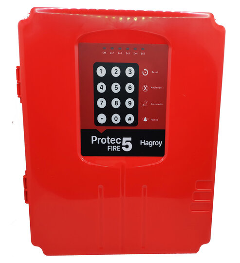 Panel de Alerta contra incendio Protec Fire 5 SISTEMA DE ALERTA CONTRA INCENDIOS PROTEC FIRE 5