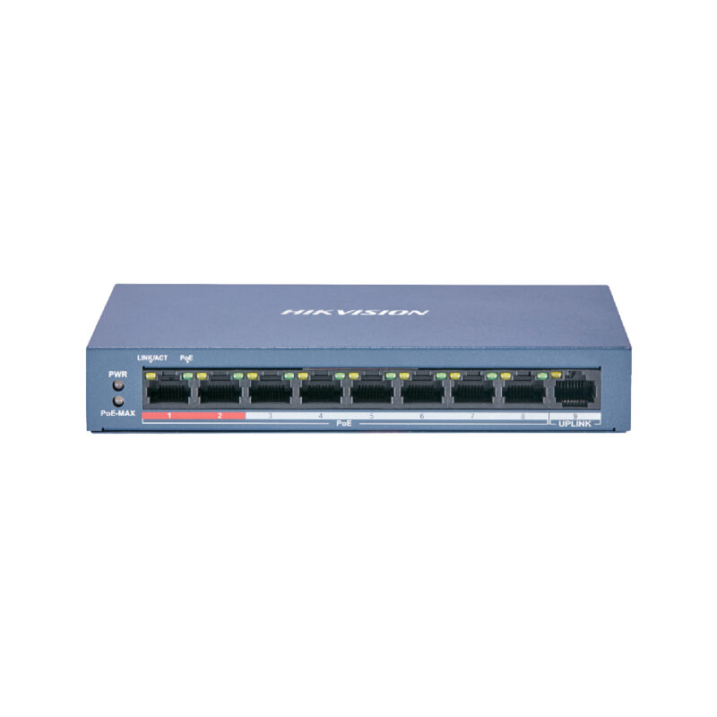SWITCH POE 8 Port Fast Ethernet Unmanaged SWITCH 8 PUERTOS POE 100M
