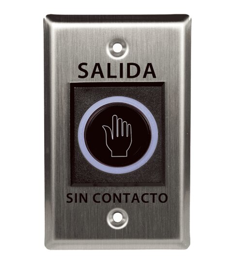 TLEB102 EXIT BUTTON, NO TOUCH-ECO-RECTANGULAR